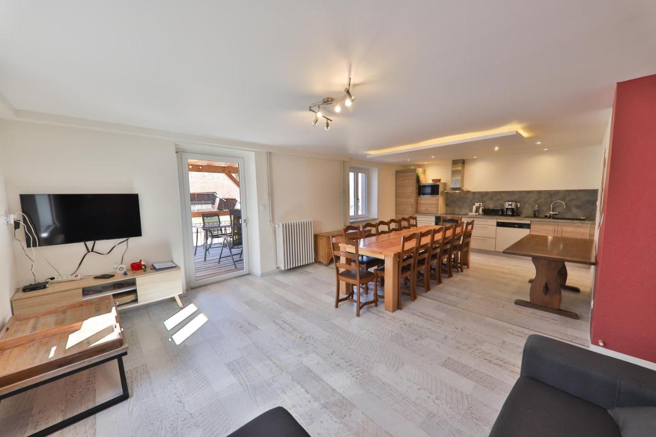 Locations Des 3 Sommets Avec Sauna Et Spa En Alsace Sondernach Esterno foto