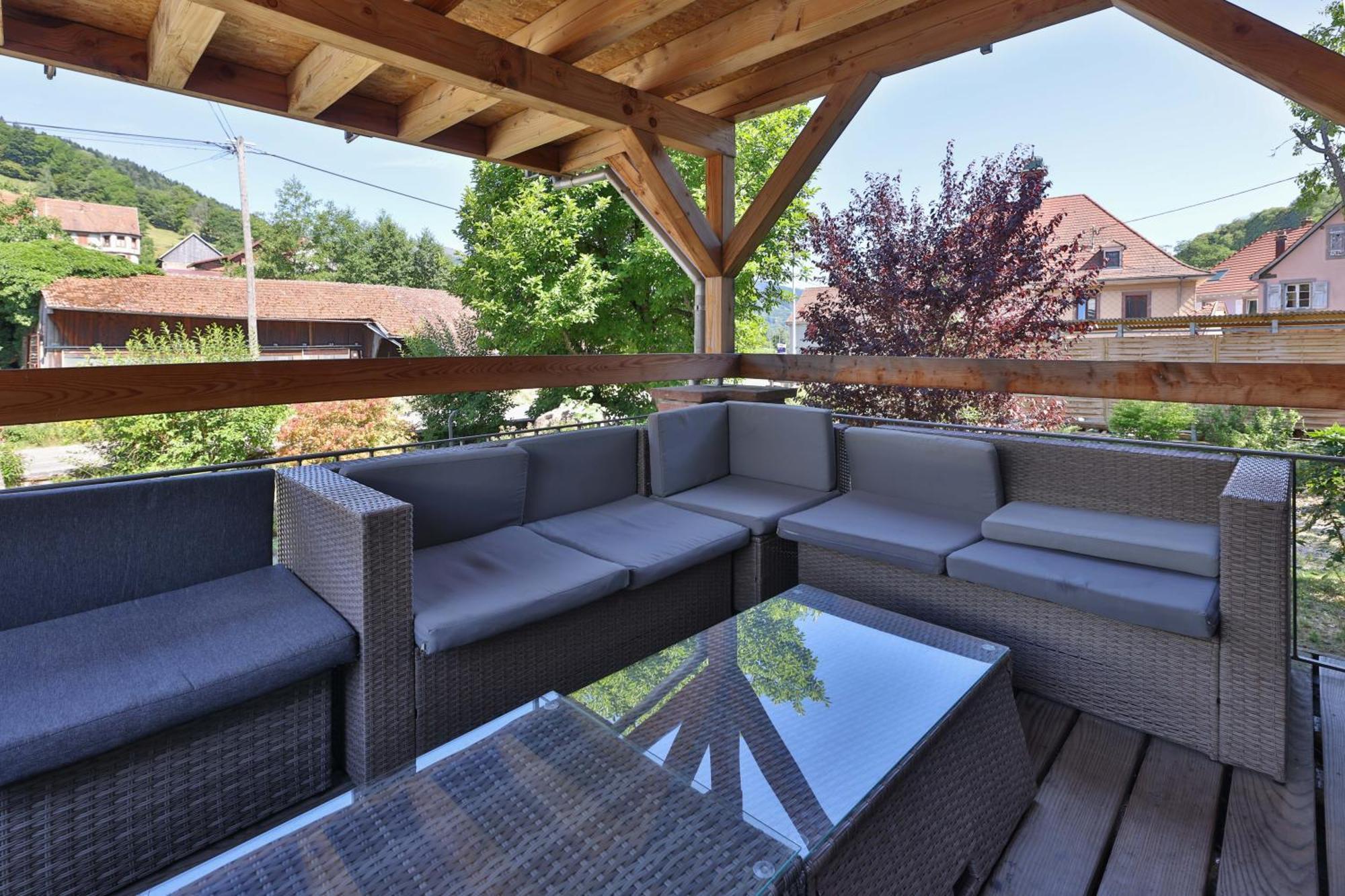 Locations Des 3 Sommets Avec Sauna Et Spa En Alsace Sondernach Esterno foto