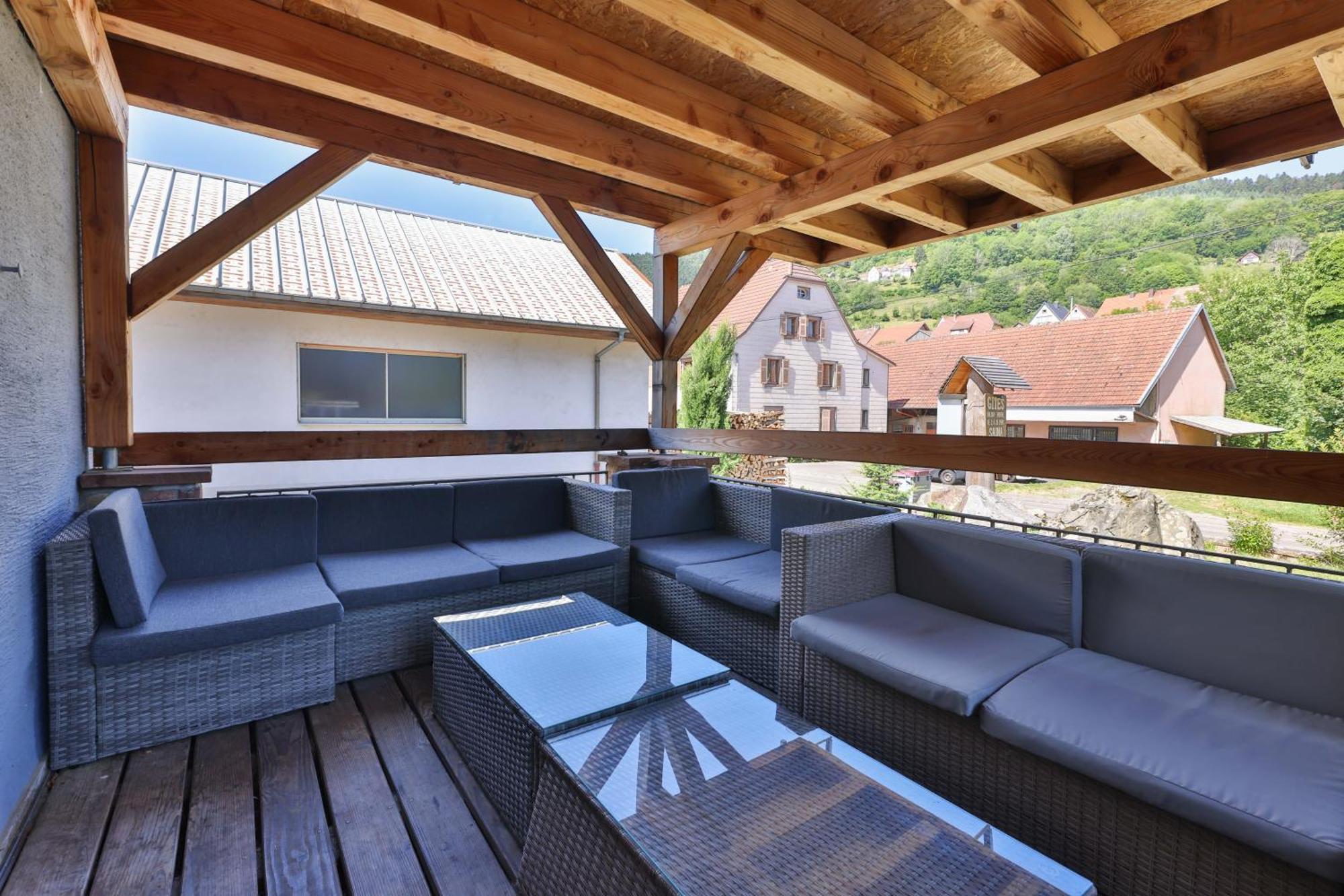 Locations Des 3 Sommets Avec Sauna Et Spa En Alsace Sondernach Esterno foto